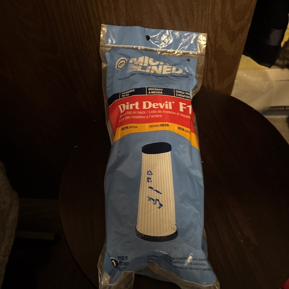 Dirt Devil F1 Vacuum Filter,  Sealed new Filtrete  3M HEPA Filter